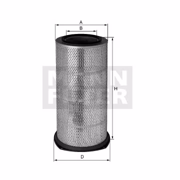 Filtro de aire MANN-FILTER C20220x 1 Filtro de aire MANN-FILTER C20220x