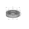 Filtro de aire MANN-FILTER C2233
