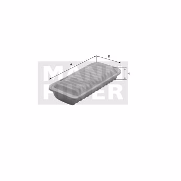 Filtro de aire MANN-FILTER C25654