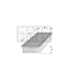 Filtro de aire MANN-FILTER C29110