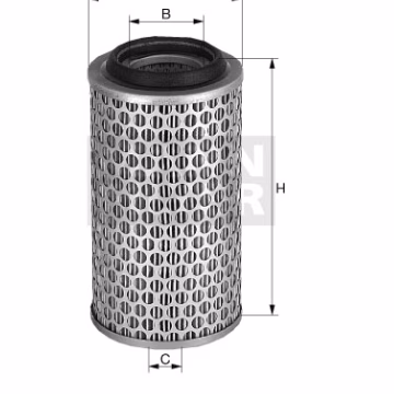 Filtro de aire MANN-FILTER C331015 1 Filtro de aire MANN-FILTER C331015