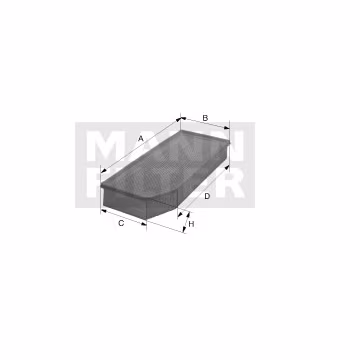 Filtro de aire MANN-FILTER C33194