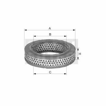 Filtro de aire MANN-FILTER C35111