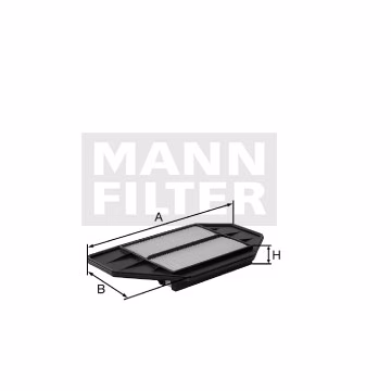 Filtro de aire MANN-FILTER C36013