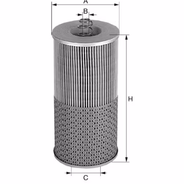 Filtro de aire MANN-FILTER C717/1