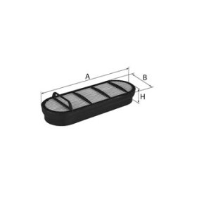 Filtro de aire secundario MANN-FILTER CF2120