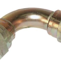 Adaptador acodado con 2x tuerca 3/8 BSP