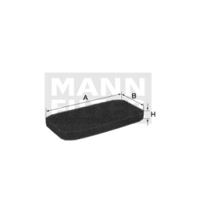 Filtro de habitáculo MANN-FILTER CU22017