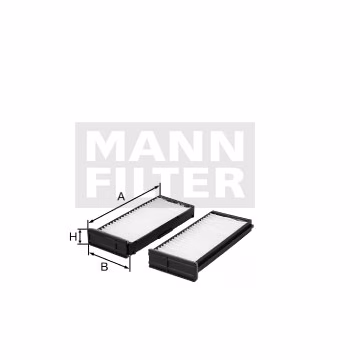 Filtro de habitaculo (x2) MANN-FILTER CU23000-2