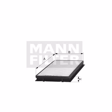 Filtro de habitaculo MANN-FILTER CU24014
