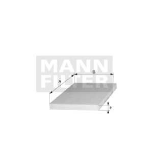 Filtro de habitáculo MANN-FILTER CU24017
