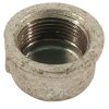 Tapón redondo cincado hembra 11/4"