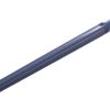 Púa de carga, recta, sección en estrella 35x860 mm, punta puntiaguda con pasador elástico Ø11,5, negra