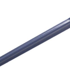 Púa de carga, recta, sección en estrella 35x860 mm, punta puntiaguda con pasador elástico Ø11,5, negra