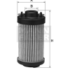 Filtro de hidráulico MANN-FILTER H10002 3 Filtro de hidráulico MANN-FILTER H10002