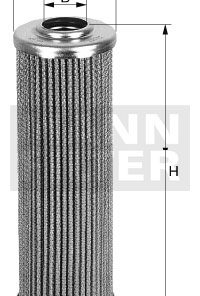 Filtro de aceite hidraulico MANN-FILTER H10009z