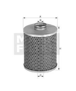 Filtro de aceite MANN-FILTER H15190/6n