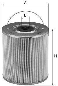 Filtro de aceite MANN-FILTER H20800/15