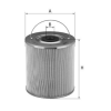 Filtro de hidráulico MANN-FILTER H9005