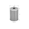Filtro de aceite MANN-FILTER H929x 3 Filtro de aceite MANN-FILTER H929x