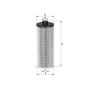 Filtro de aceite MANN-FILTER HU12122x