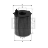 Filtro de aceite MANN-FILTER HU6020z 2 Filtro de aceite MANN-FILTER HU6020z