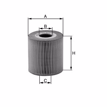 Filtro de aceite MANN-FILTER HU7002z