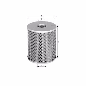 Filtro de aceite MANN-FILTER HU711x