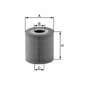 Filtro de aceite MANN-FILTER HU820x
