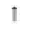 Filtro de aceite MANN-FILTER HU842x