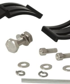 Soporte de montaje para iluminación de vehículos, abrazadera de 54 mm para tubo, aluminio/acero inoxidable