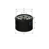 Filtro de aceite FLEETGUARD LF16374 3 Filtro de aceite FLEETGUARD LF16374