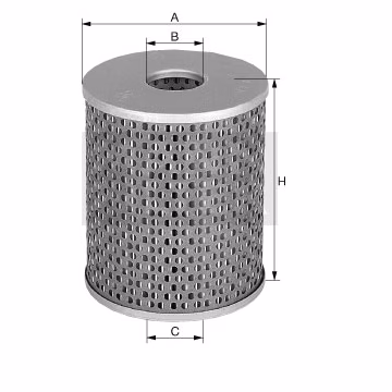 Filtro de combustible MANN-FILTER P65
