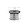 Filtro de combustible MANN-FILTER P716
