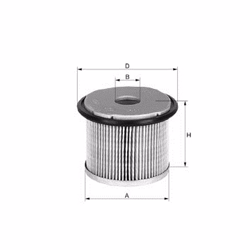 Filtro de combustible MANN-FILTER P716