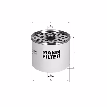 Filtro de combustible MANN-FILTER P735x