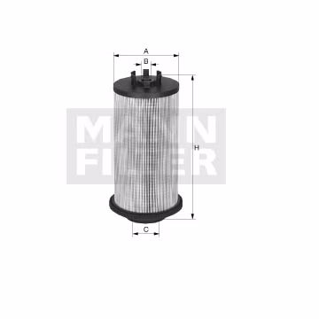 Filtro de combustible MANN-FILTER PU10008x