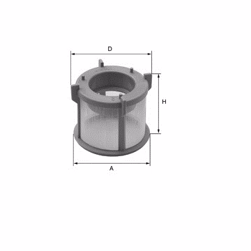 Filtro de combustible MANN-FILTER PU51x