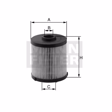 Filtro de combustible MANN-FILTER PU7012z