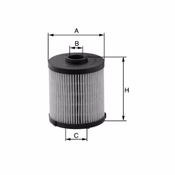 Filtro de combustible MANN-FILTER PU830x