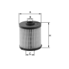 Filtro de combustible MANN-FILTER PU839x