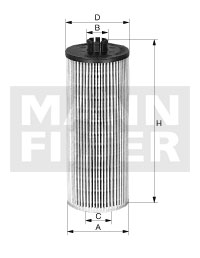 Filtro de combustible MANN-FILTER PU9015z