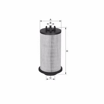 Filtro de combustible MANN-FILTER PU966/2x