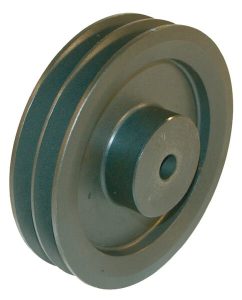 Polea para correa trapecial, 2 canales Z o SPZ, Ø99 mm
