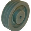 Polea para correa trapecial, 3 canales A o SPA, Ø61,50 mm, Kramp