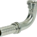 Inserto NS-DN32-brida Ø54, 90º
