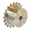 Piñón Simplex 18 dientes, paso cadena 3/8" 06 B-1 Acero inoxidable 304 Kramp