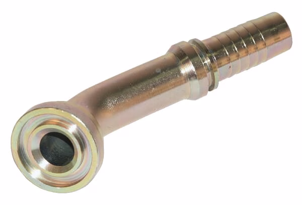 Racor para engastar con brida DN13 - 30,2 45°