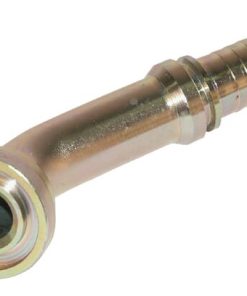 Racor para engastar con brida DN20 - 44,5 45°