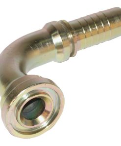 Racor para engastar con brida DN32 - 50,8 90°